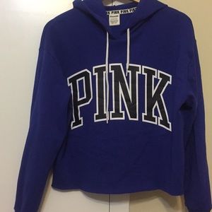 Size small Victoria’s Secret Pink cropped hoodie